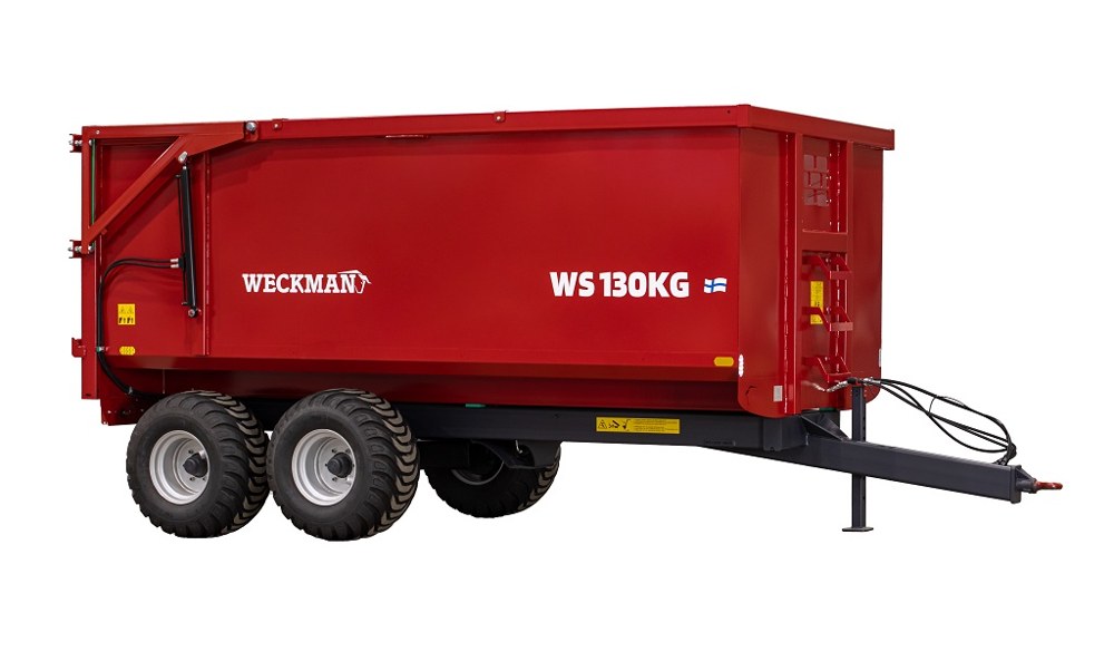 WECKMAN TILHENGER WS130KG M/520/50-17 HJUL, bilde 1