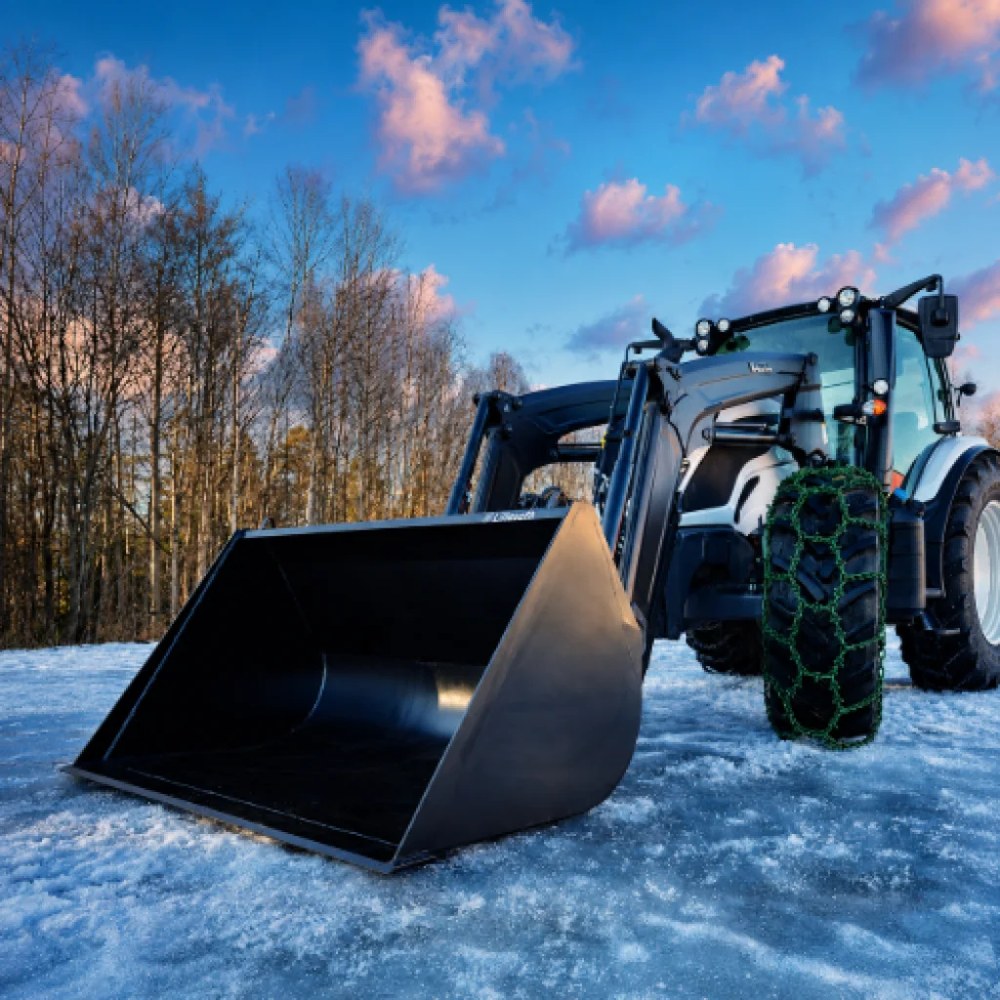 Ls snø/grusskuffe heavy duty 220cm bm, bilde 1