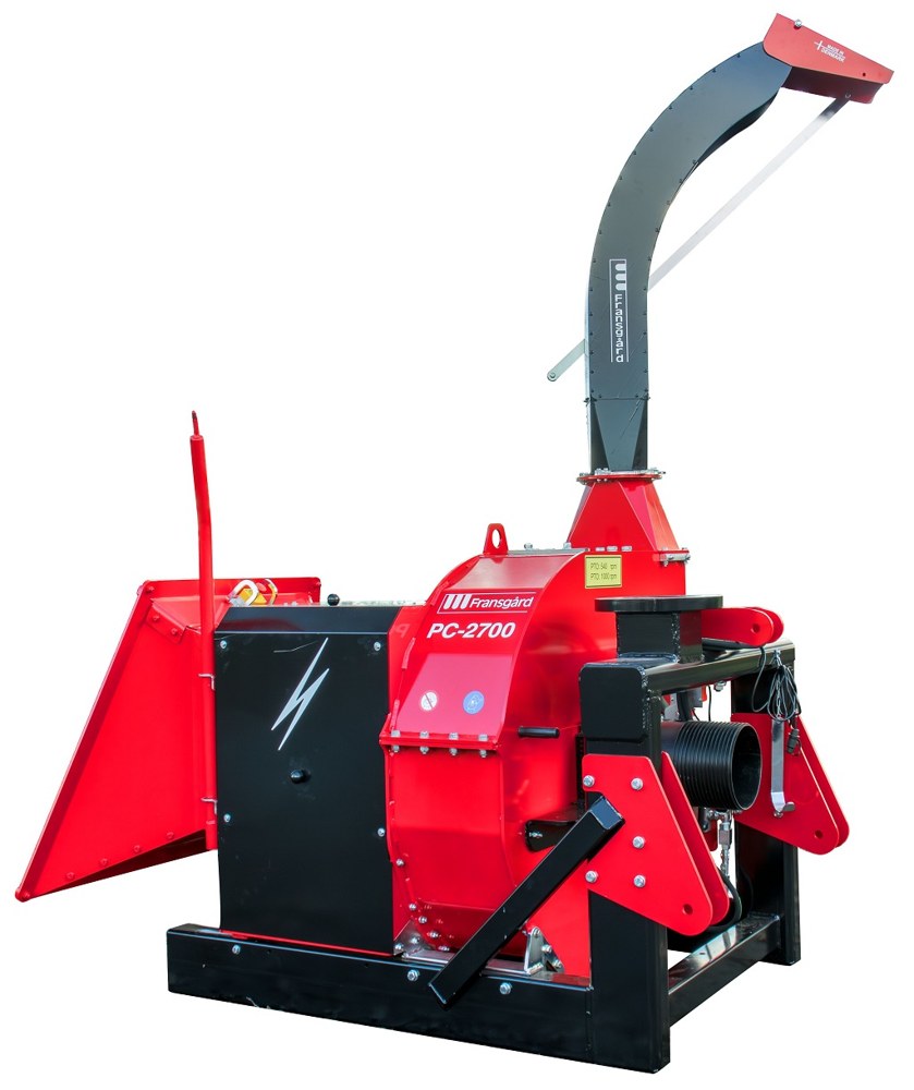 FRANSGÅRD FLISHUGGER PC-2700 PEC, KRANMATING, NOSTRESS, EKSTERN HYDR, INKL PTO, bilde 1